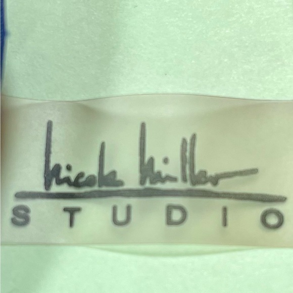 Nicole Miller Blue Women's Swimsuit - Picture 9 of 9